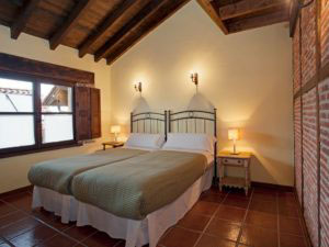 Schlafzimmer in Ferienhaus für 10 Personen