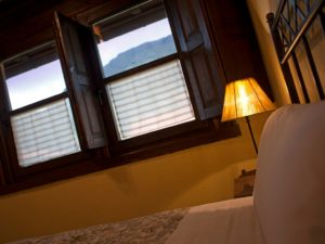 Bedroom detail in the holiday house for 10 people in Llanes