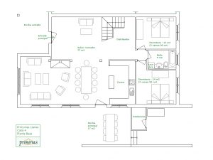 holiday house´s plan